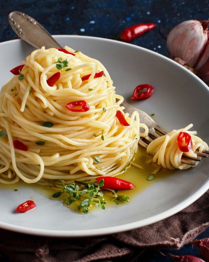 Le ricette Vitalone: Spaghetti Aglio, Olio e Peperoncino